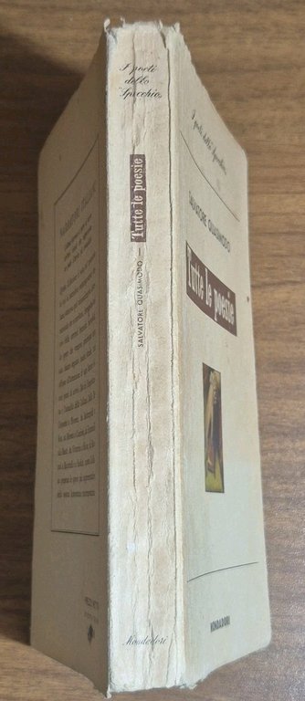 TUTTE LE POESIE di Salvatore Quasimodo 1960 I edizione Mondadori …