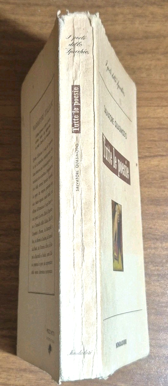 TUTTE LE POESIE di Salvatore Quasimodo 1960 I edizione Mondadori …