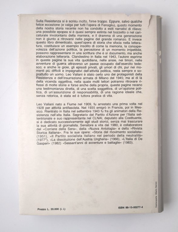 TUTTE LE STRADE CONDUCONO A ROMA di Leo Valiani 1983 …
