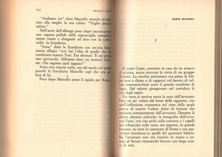 TUTTI I ROMANZI DI ERCOLE PATTI 1972 Bompiani Libro Giovannino …