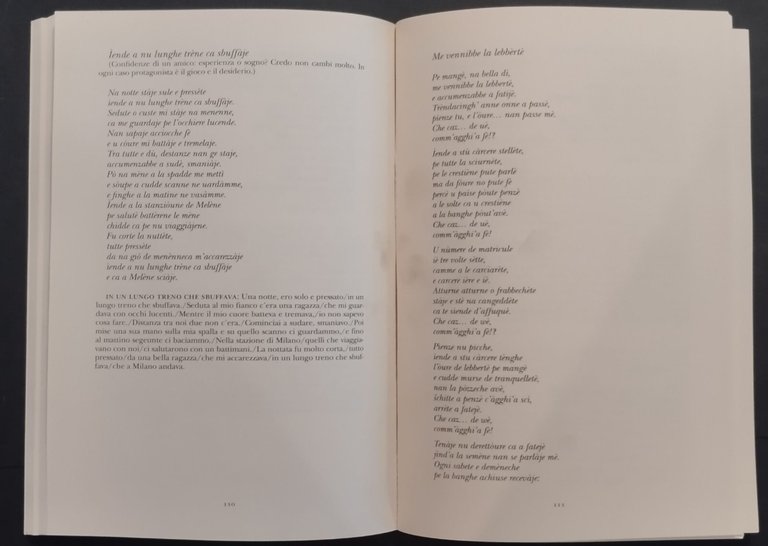 U QUADERNE A RIGHE PE LA CUPERTINA NIURA di Ninni …