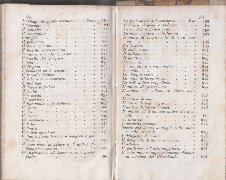 UCCELLI Storia Naturale di Buffon volume 39 Vignozzi 1832 Libro … | Immagine Gallery 5