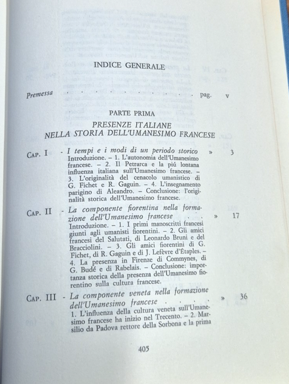 UMANESIMO RINASCIMENTO BAROCCO IN FRANCIA di Franco Simone 1968 Mursia …