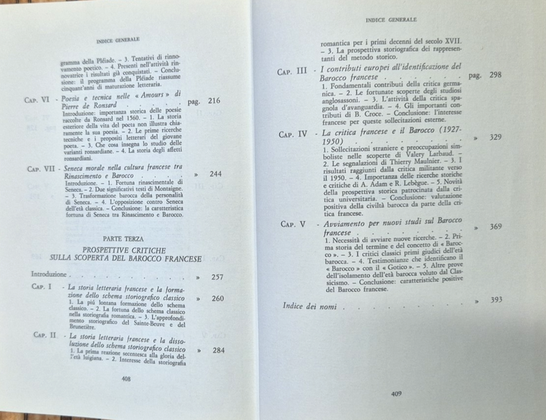 UMANESIMO RINASCIMENTO BAROCCO IN FRANCIA di Franco Simone 1968 Mursia …