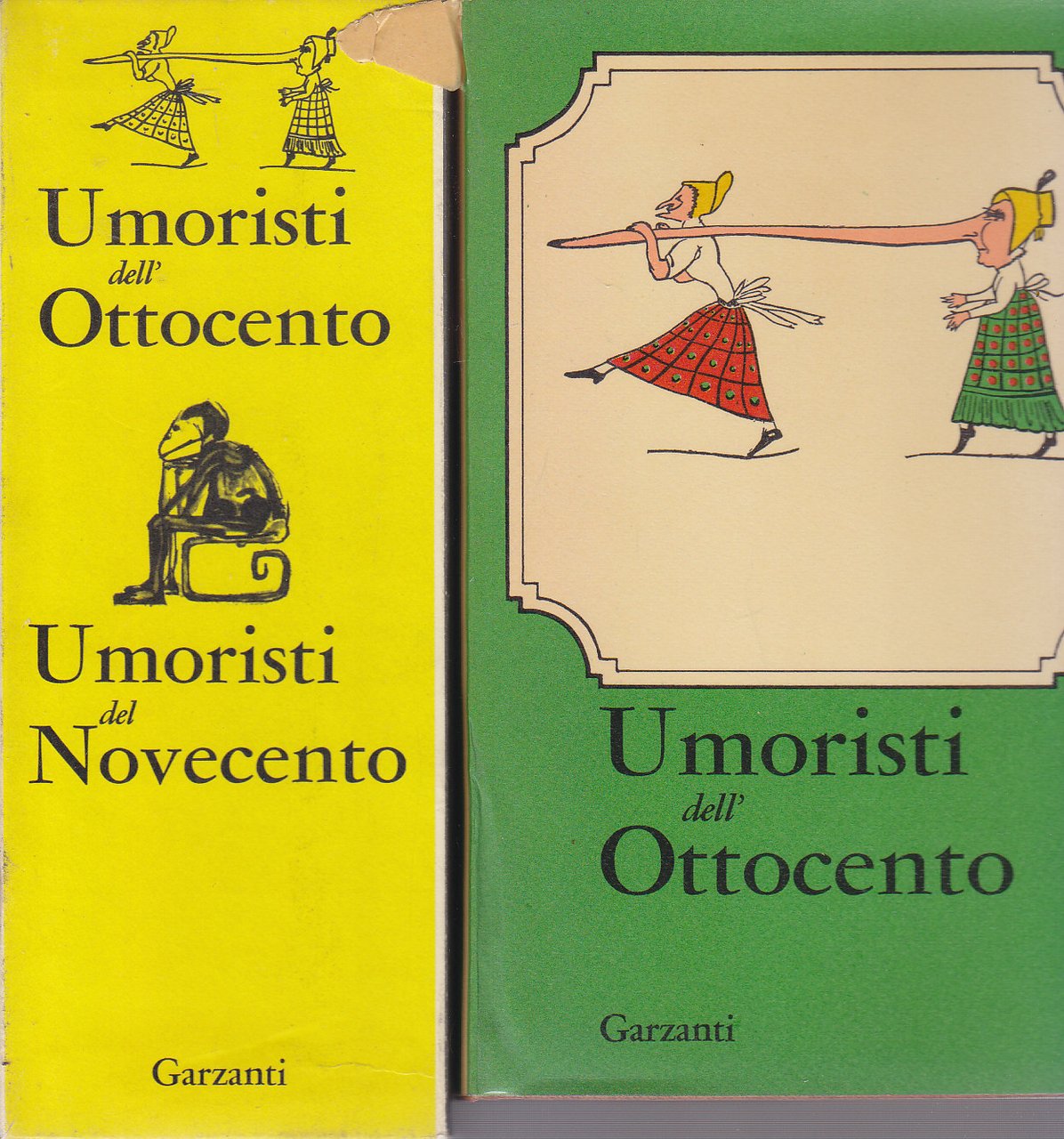 UMORISTI DELL'OTTOCENTO E DEL NOVECENTO a cura di Attilio Bertolucci …