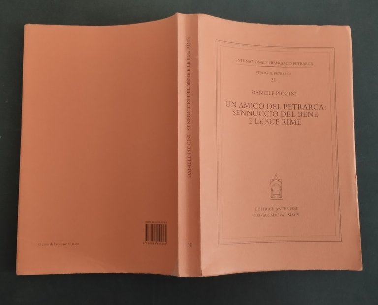 UN AMICO DEL PETRARCA SENNUCCIO DEL BENE E LE SUE …