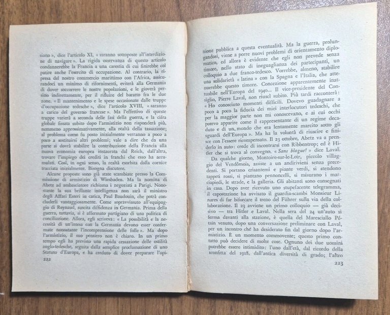 UN FRANCESE RISPONDE di A Fabre Luce 1948 Longanesi giornale …