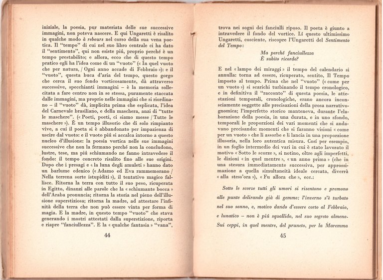 UN GRIDO E PAESAGGI 1939 1952 di Giuseppe Ungaretti 1954 …
