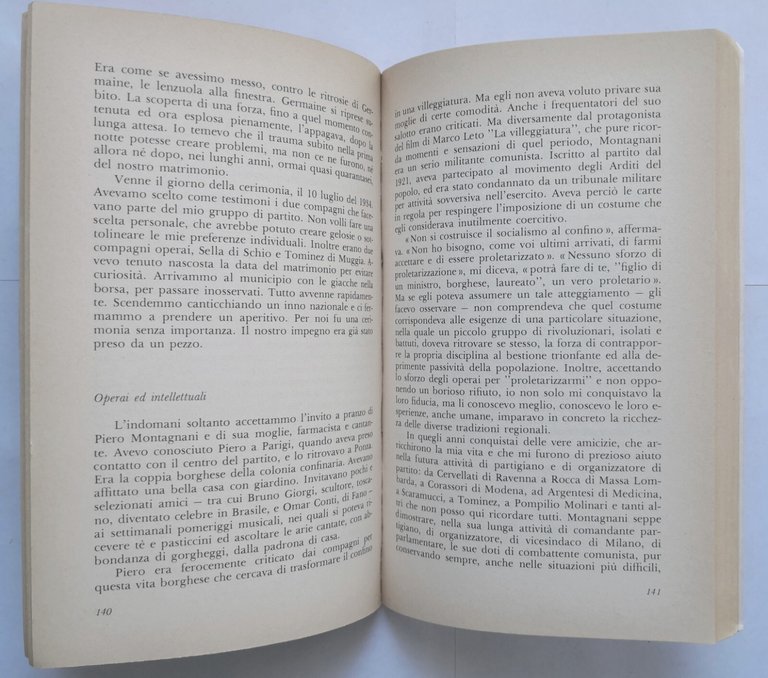UN'ISOLA di Giorgio Amendola 1980 Rizzoli Libro biografia confino antifascismo