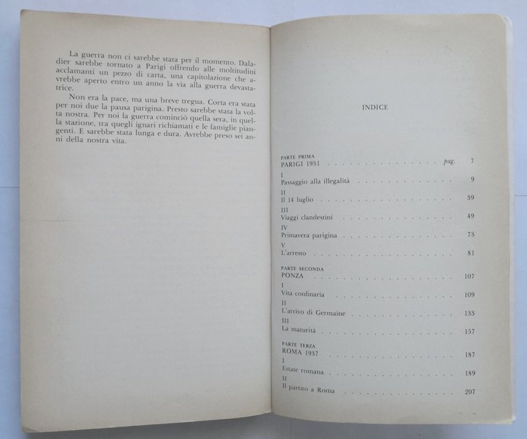 UN'ISOLA di Giorgio Amendola 1980 Rizzoli Libro biografia confino antifascismo