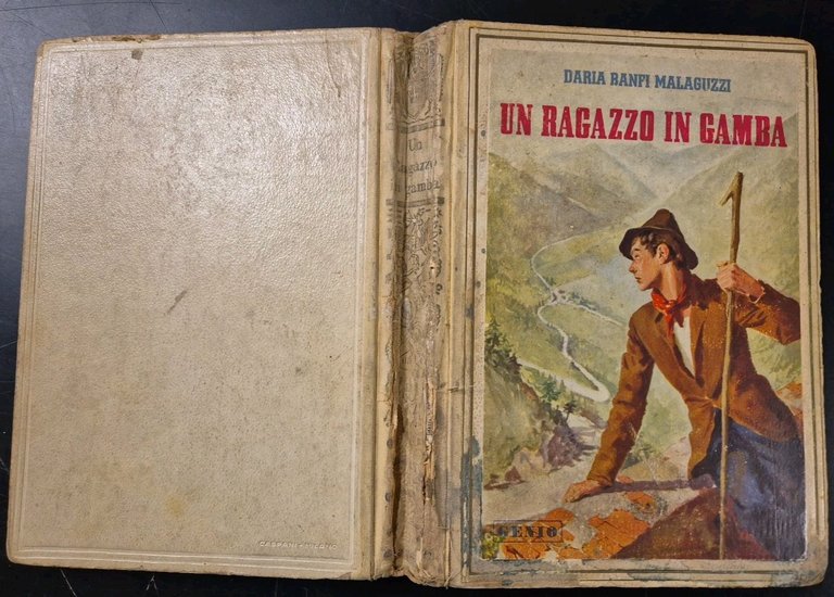 UN RAGAZZO IN GAMBA di Daria Banfi Malaguzzi 1941 romanzo …