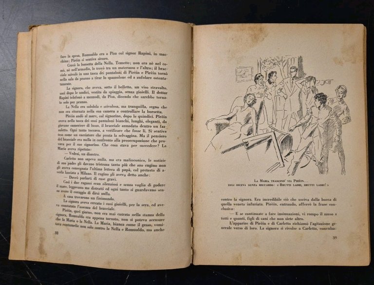 UN RAGAZZO IN GAMBA di Daria Banfi Malaguzzi 1941 romanzo …