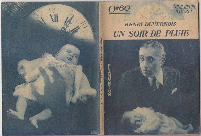 UN SOIR DE PLUIE di Henri Duvernois 1934 Flammarion Libro …