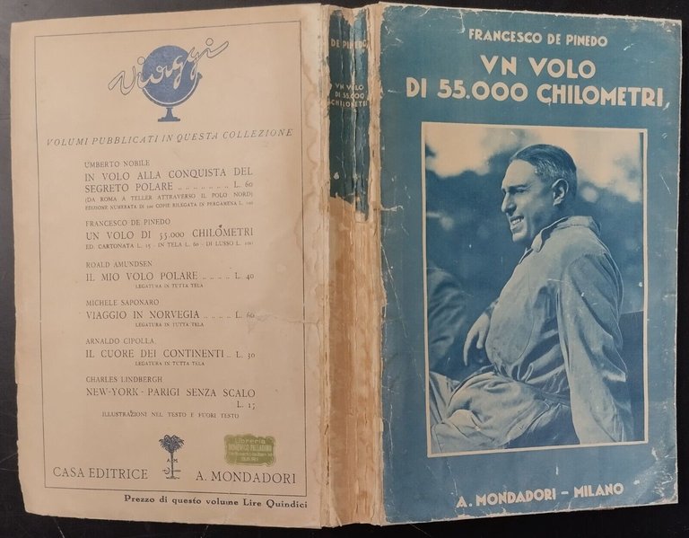 UN VOLO DI 55000 CHILOMETRI di Francesco De Pinedo 1928 …