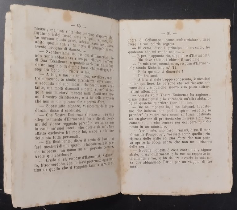 UNA CONGIURA SOTTO LA REGGENZA di Alessandro Dumas Volume 1 …