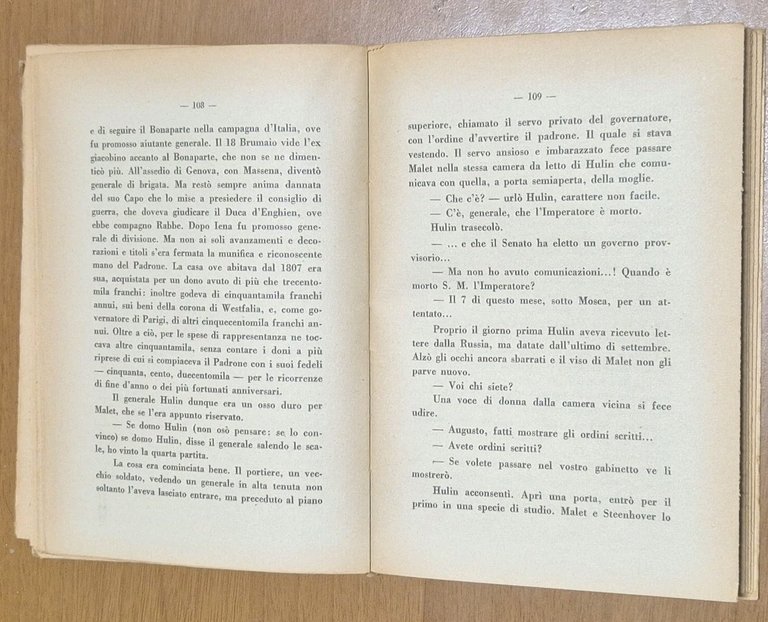 UNA CONGIURA SOTTO NAPOLEONE di Alessandro Varaldo 1936 Ceschina Libro | Immagine Gallery 3