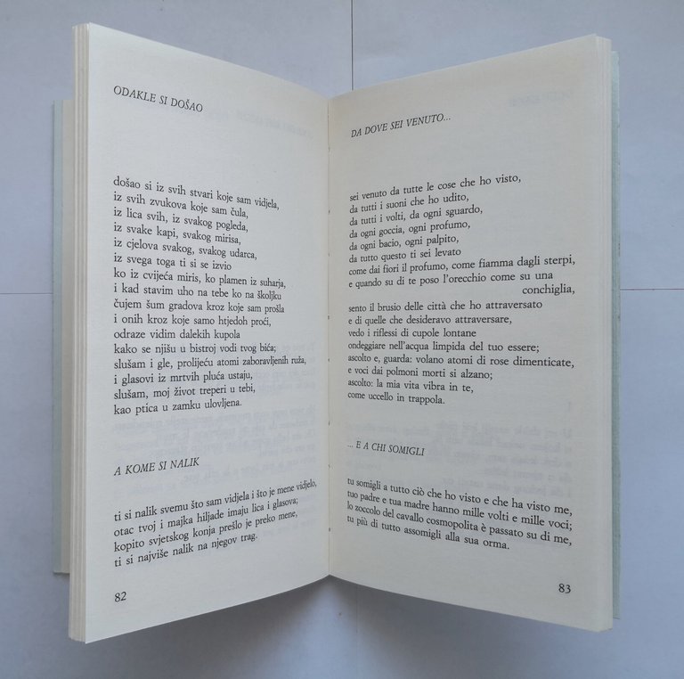 UNA GOCCIA DI QUEL MARE di Vesna Krmpotic Antologia poetica …