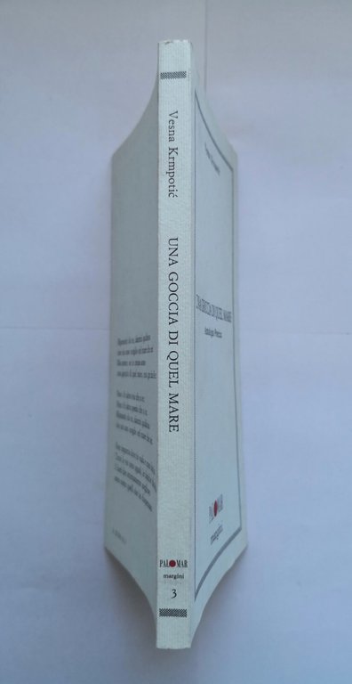UNA GOCCIA DI QUEL MARE di Vesna Krmpotic Antologia poetica …