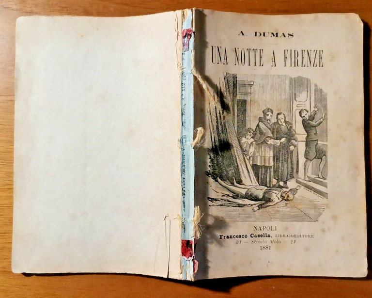 UNA NOTTE A FIRENZE di Alessandro Dumas 1881 Francesco Casella … | Immagine Gallery 3