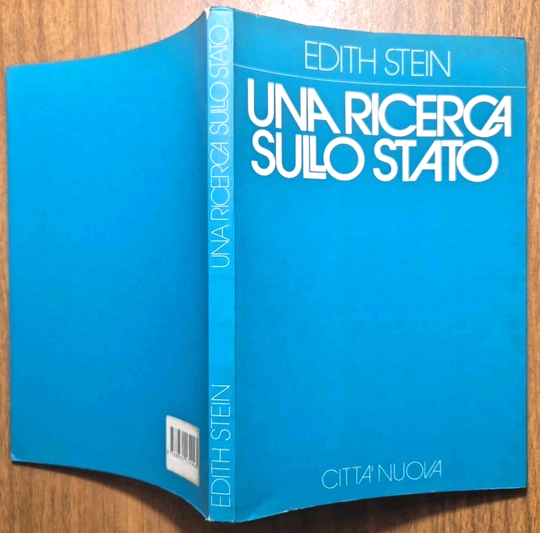 UNA RICERCA SULLO STATO di Edith Stein 1993 Città nuova …