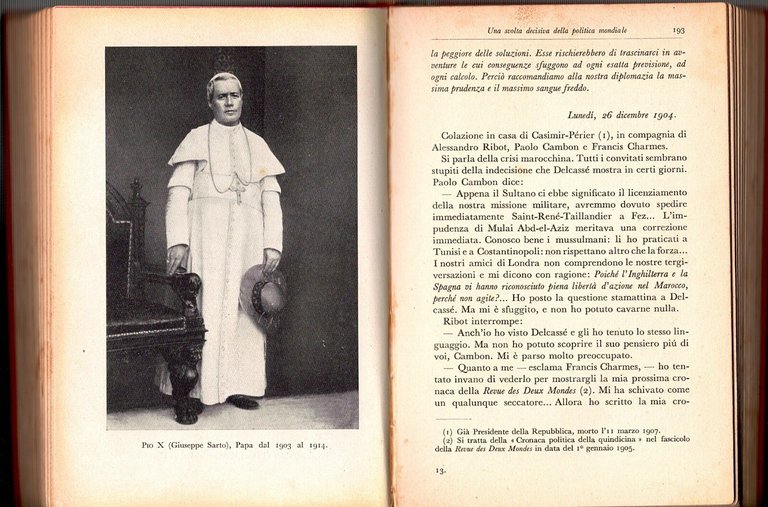 UNA SVOLTA DECISIVA DELLA POLITICA MONDIALE di M Paleologue 1934 …