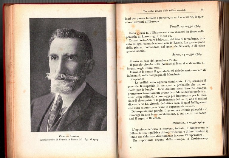 UNA SVOLTA DECISIVA DELLA POLITICA MONDIALE di M Paleologue 1934 …