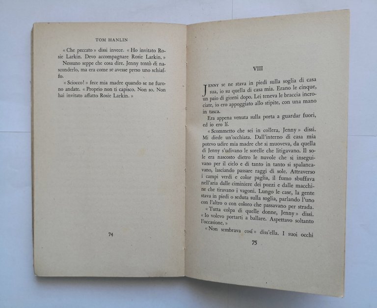 UNA VOLTA SOLA NELLA VITA di Tom Hanlin 1947 Mondadori …