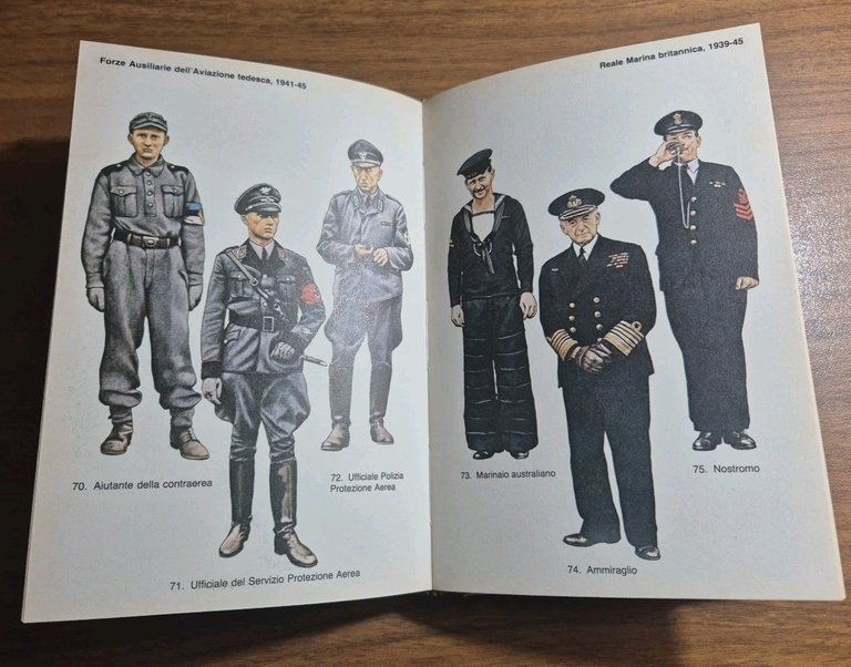 UNIFORMI DELLE MARINE E AVIAZIONI nella II guerra mondiale di …