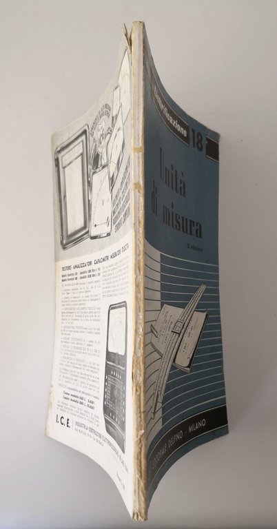 UNITÀ DI MISURA di Cometta e Cibrario libro Editoriale Delfino …