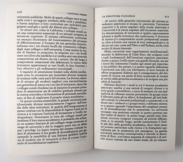 UNIVERSITÀ E SOCIETÀ NEGLI STATI UNITI di Alberto Martinelli 1978 …