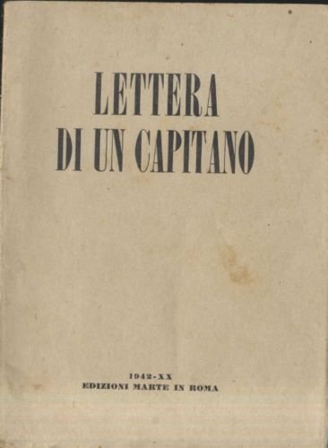 UNO DUE lettera aperta di un capitano a suo ex …