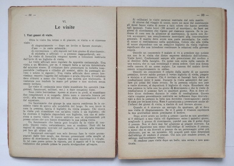 USI DELL'ALTA SOCIETÀ 1928 Istituto Hermes l'arte di ben comportarsi …