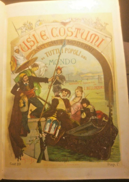 USI E COSTUMI ANTICHI E MODERNI DI TUTTI I POPOLI …