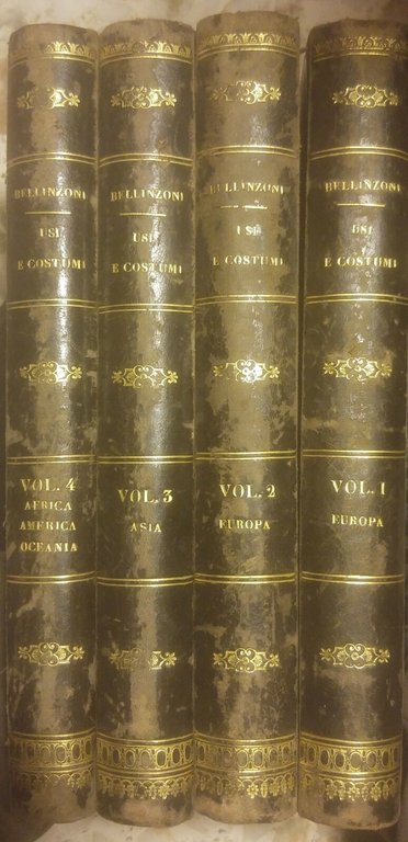 USI E COSTUMI ANTICHI E MODERNI DI TUTTI I POPOLI …