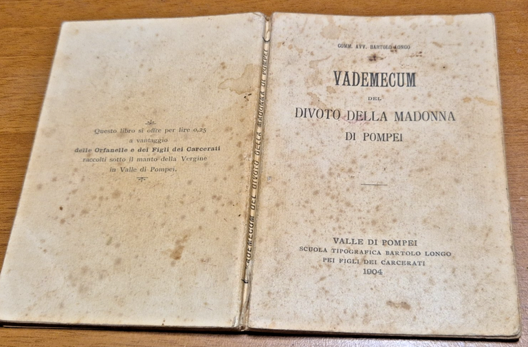 VADEMECUM DEL DIVOTO DELLA MADONNA DI POMPEI di Bartolo Longo … | Immagine Gallery 2