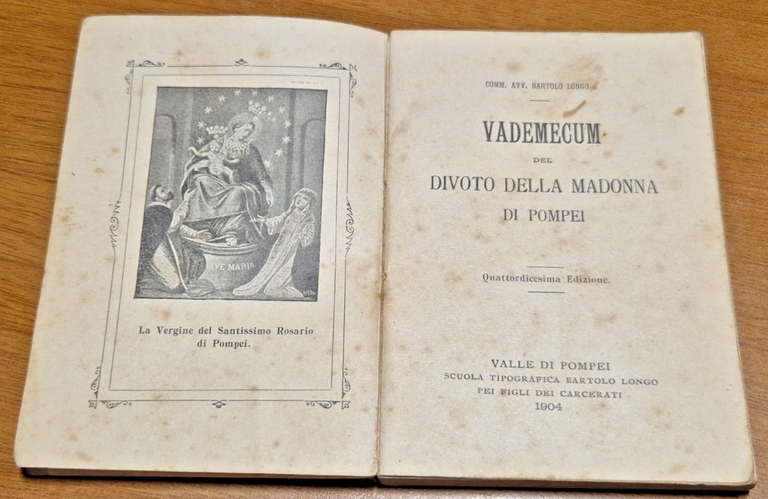 VADEMECUM DEL DIVOTO DELLA MADONNA DI POMPEI di Bartolo Longo … | Immagine Gallery 4