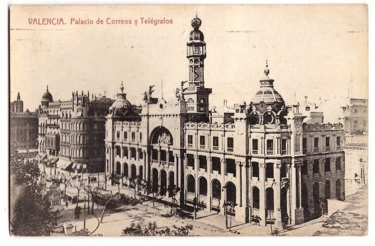 Valencia 4 cartoline tarjetas viaggiate 1916 1926 sagrario San Francisco …