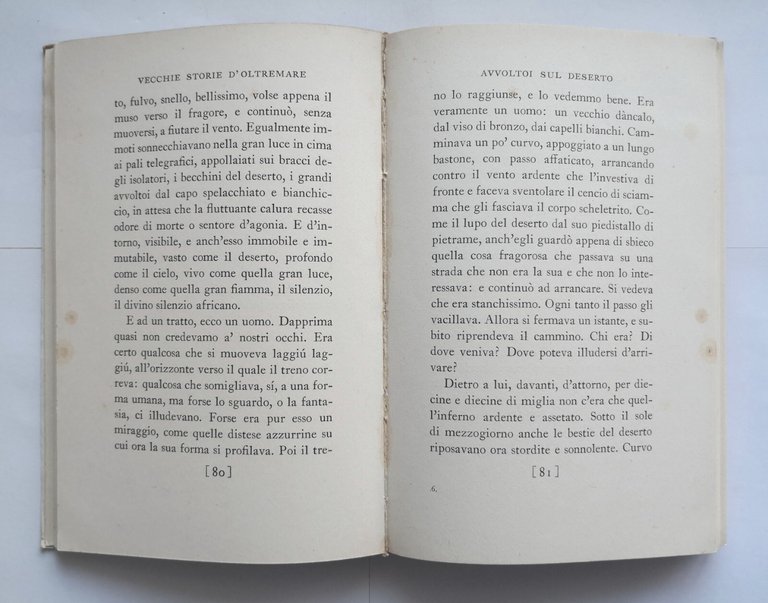 VECCHIE STORIE D'OLTREMARE di Guelfo Civinini 1940 Mondadori romanzo biografia