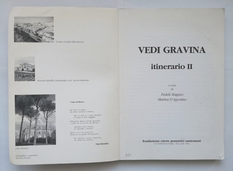 VEDI GRAVINA itinerario 2 a cura di Fedele Raguso e …