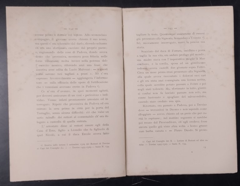 VENETI E IMPERIALI di Antonio Santalena 1901 Ongania Libro Treviso …