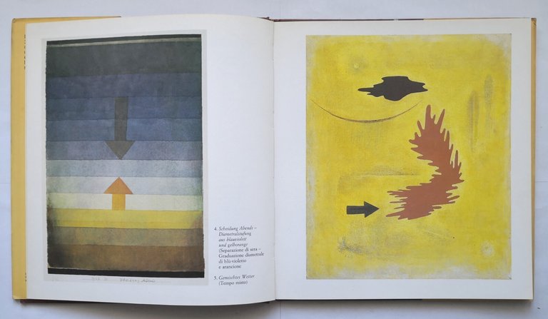 VENTO DI ROSA Paul Klee 1985 Mondadori Libro arte pittura