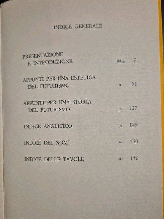 VERIFICA DEL FUTURISMO di Luigi Tallarico 1970 Giovanni Volpe Libro …