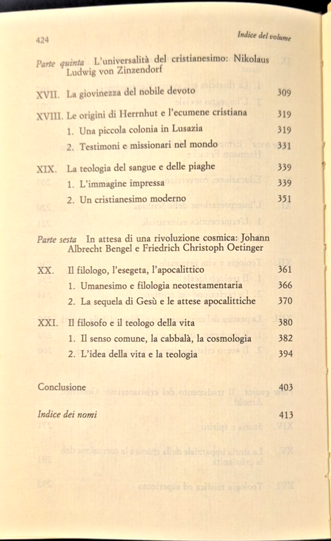 VERO CRISTIANESIMO TEOLOGIA E SOCIETÀ MODERNA NEL PIETISMO LUTERANO di …