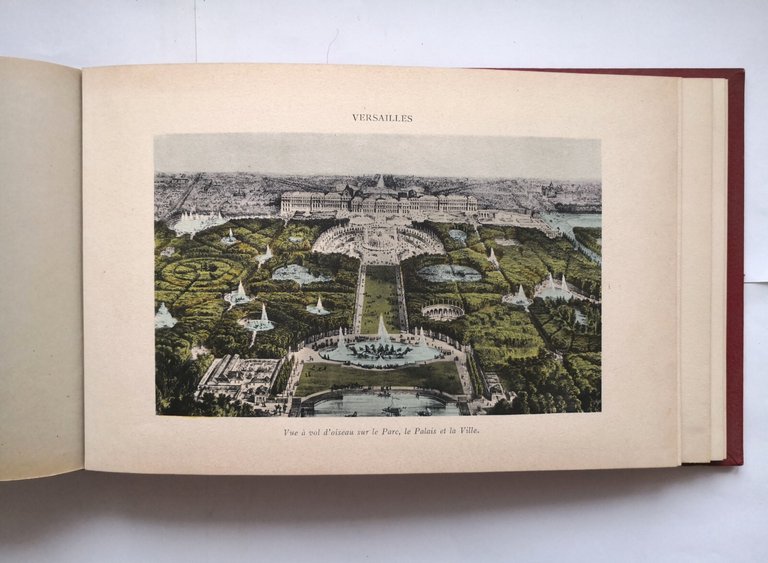 VERSAILLES ET TRIANONS photogravure di N D Phot libro 24 …