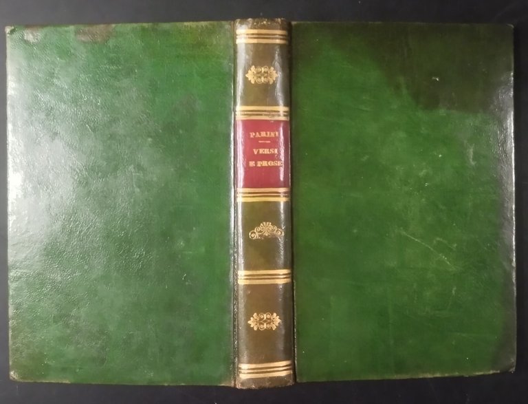 VERSI E POESIE di Giuseppe Parini 1851 Rondinella Libro antico …