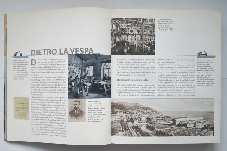 VESPA UN'AVVENTURA ITALIANA NEL MONDO 2009 Giunti Libro Piaggio motocicletta