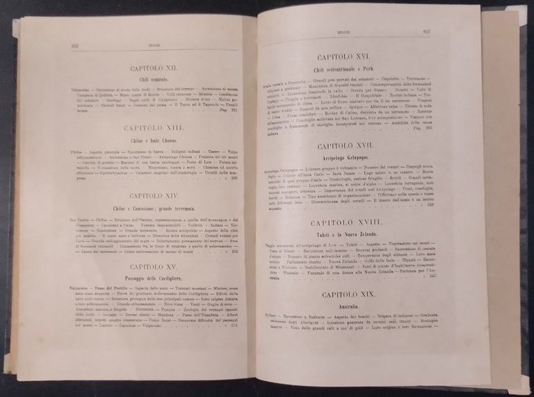 VIAGGIO DI UN NATURALISTA INTORNO AL MONDO Carlo Darwin 1872 …