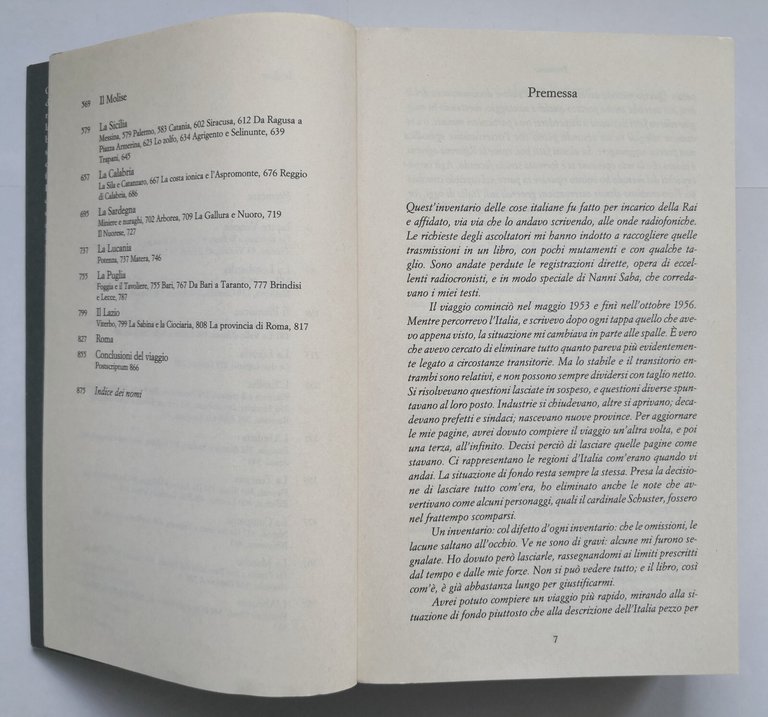 VIAGGIO IN ITALIA di Guido Piovene 1993 Baldini e Castoldi …