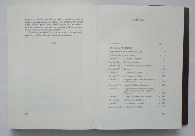 VIAGGIO NEL REGNO DI NAPOLI Carlo Ulisse De Salis Marschlins …