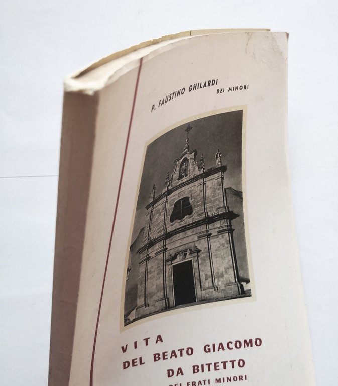 VITA DEL BEATO GIACOMO DA BITETTO DEI FRATI MINORI di …